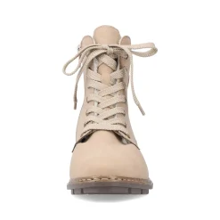 Rieker Women'S Corded Boots Sand Beige