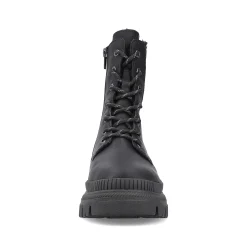 Rieker Women'S Corded Boots Night Black