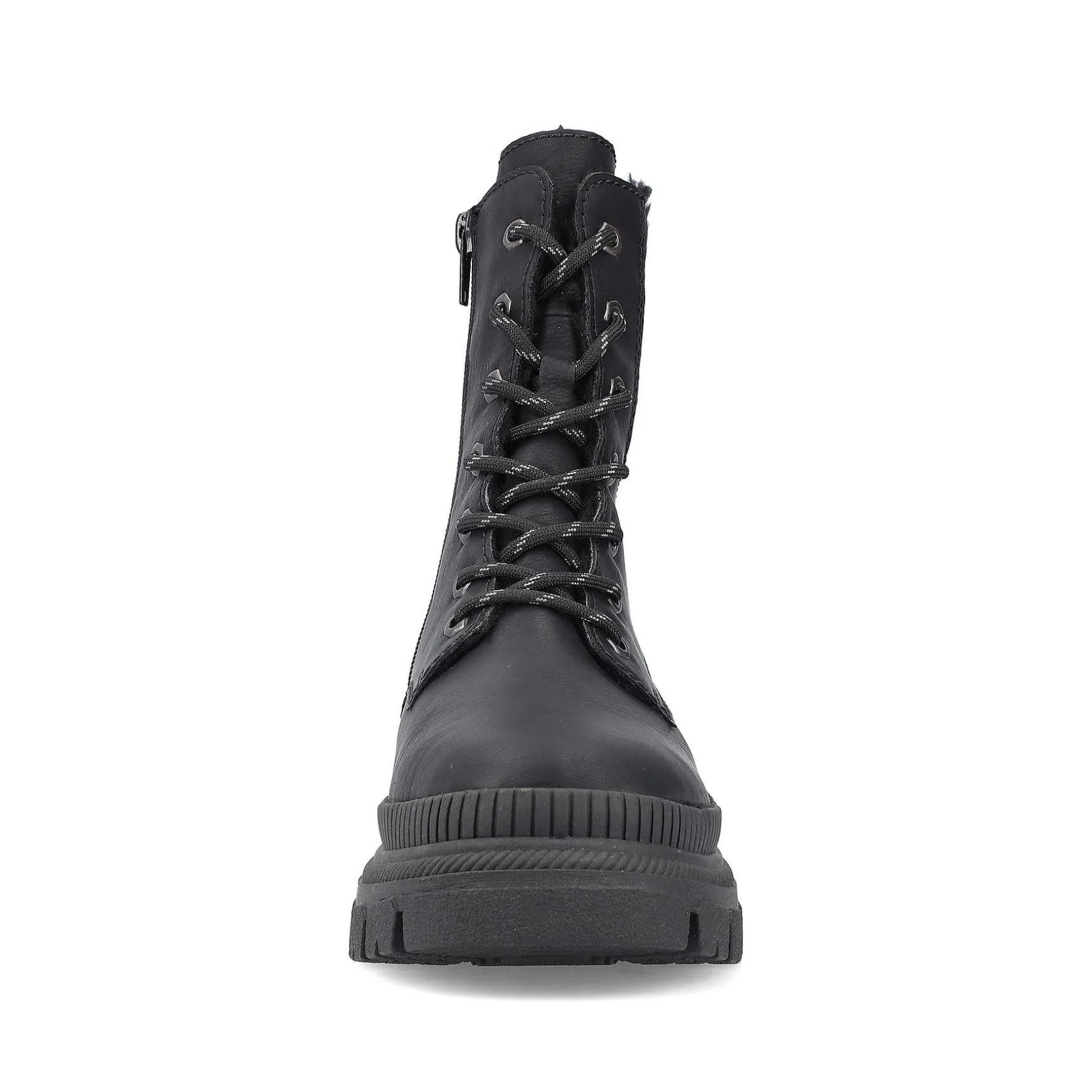 Rieker Women'S Corded Boots Night Black