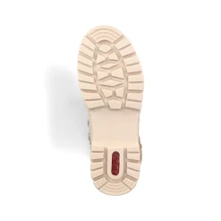 Rieker Women'S Corded Boots Light Beige