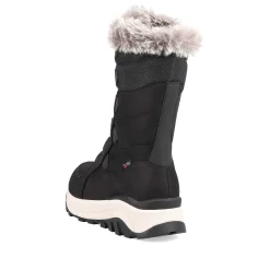 Rieker Women'S Corded Boots Night Black