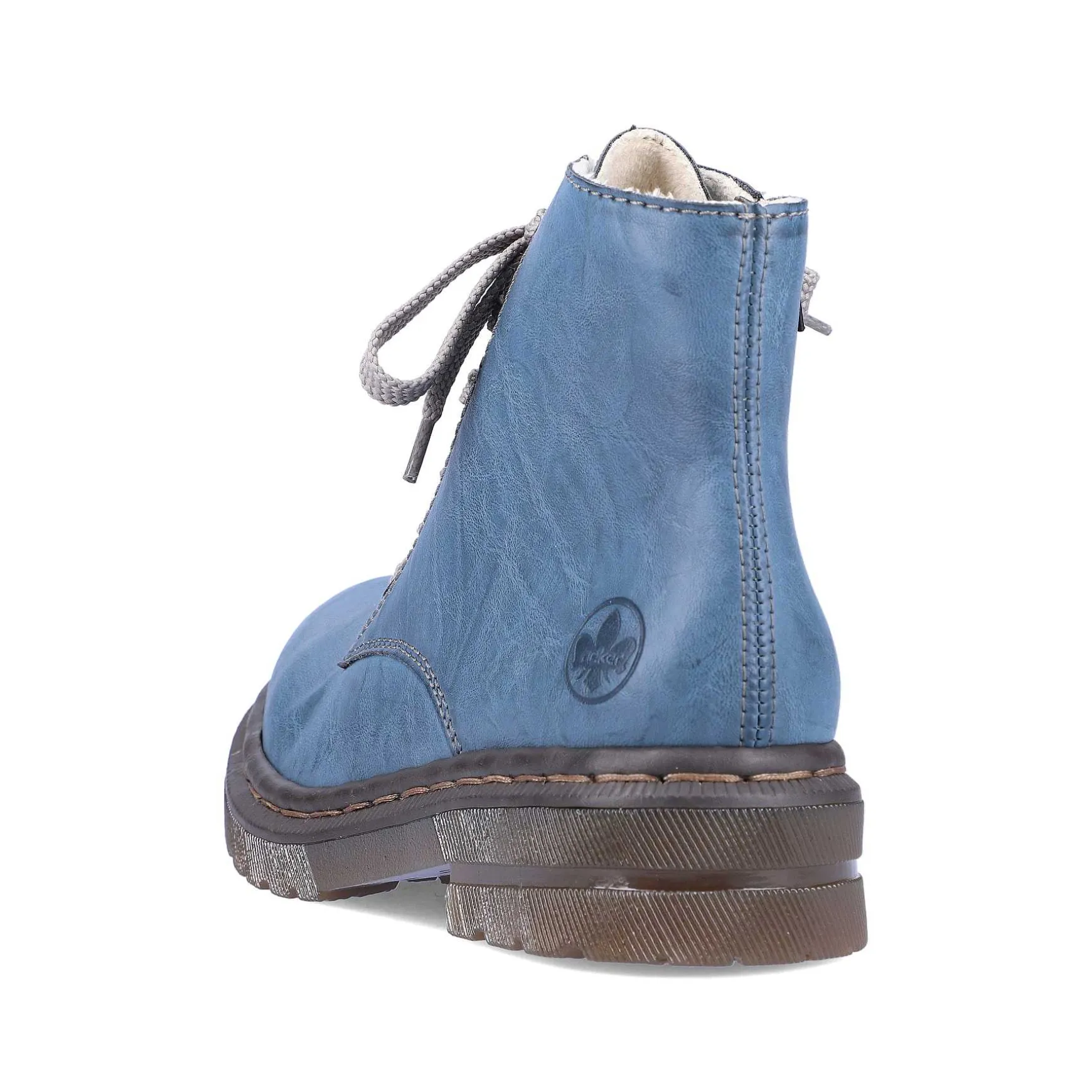 Rieker Women'S Corded Boots Sky Blue