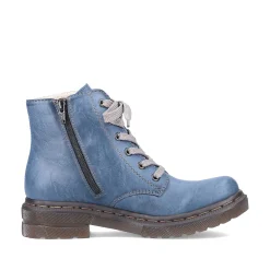 Rieker Women'S Corded Boots Sky Blue