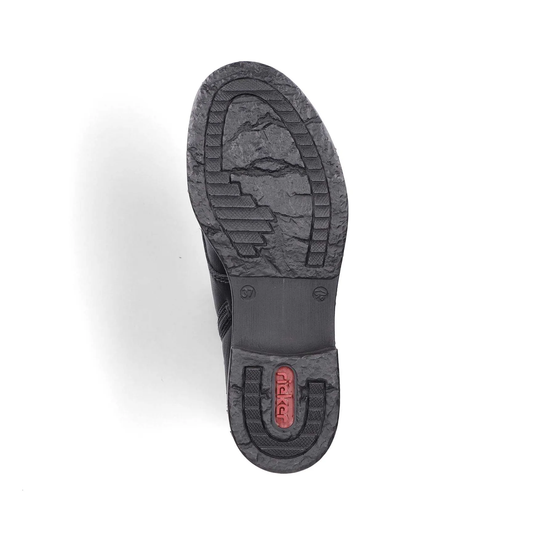 Rieker Women'S Corded Boots Asphalt Black