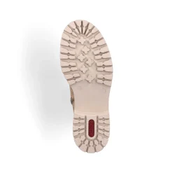 Rieker Women'S Corded Boots Brown Beige