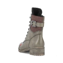 Rieker Women'S Corded Boots Army Green