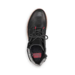 Rieker Women'S Corded Boots Deep Black