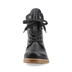 Rieker Women'S Corded Boots Night Black