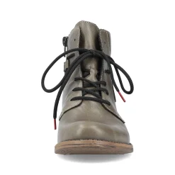 Rieker Women'S Corded Boots Gray Green