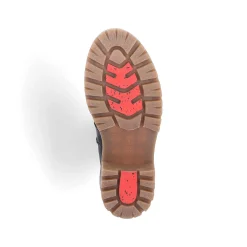 Rieker Women'S Corded Boots Deep Black