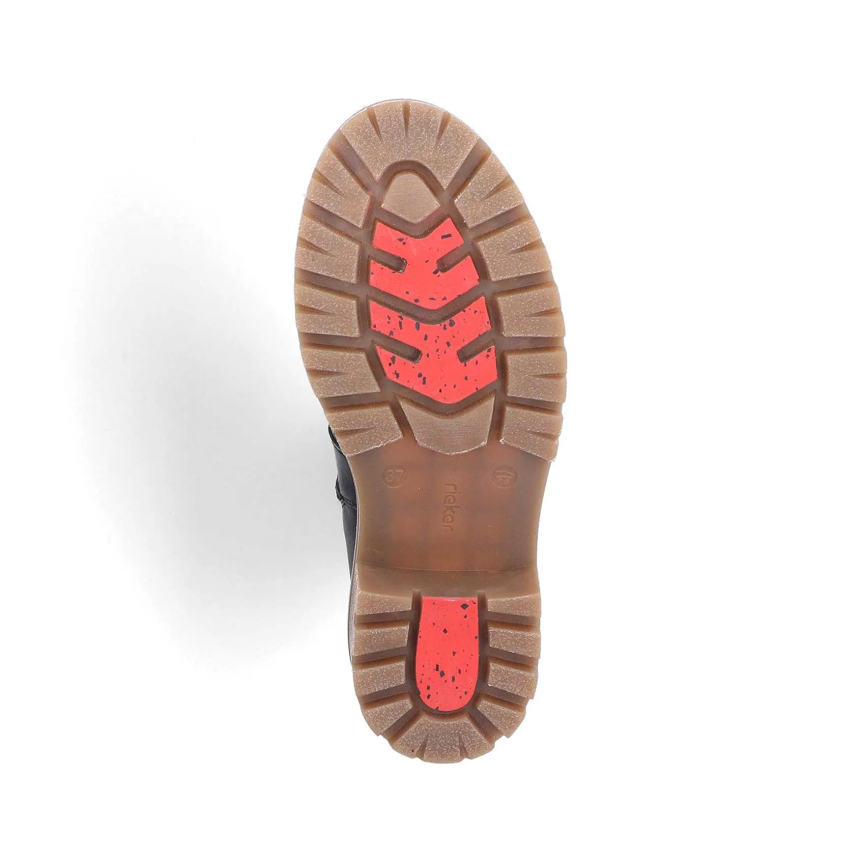 Rieker Women'S Corded Boots Deep Black