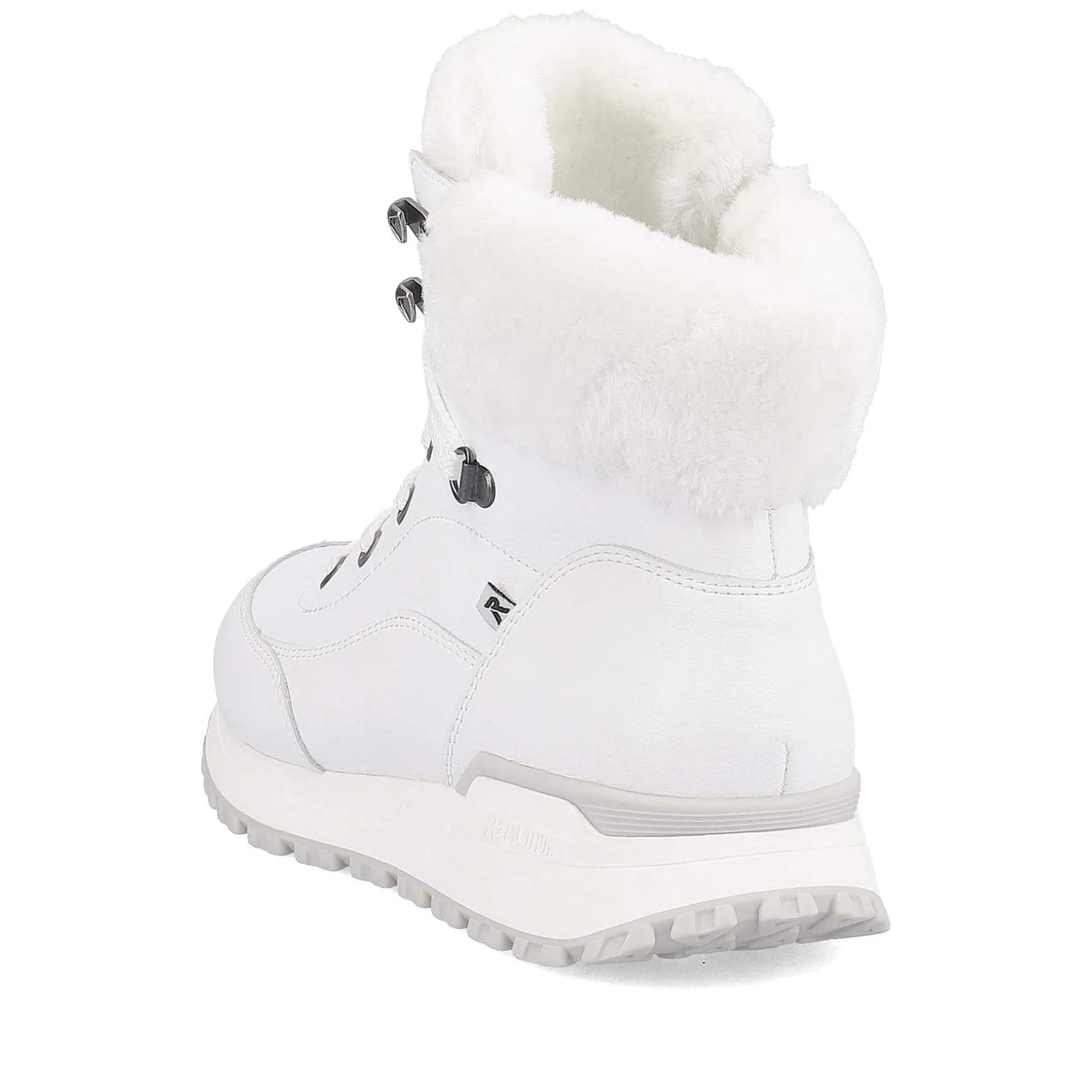 Rieker Women'S Corded Boots Crystal White