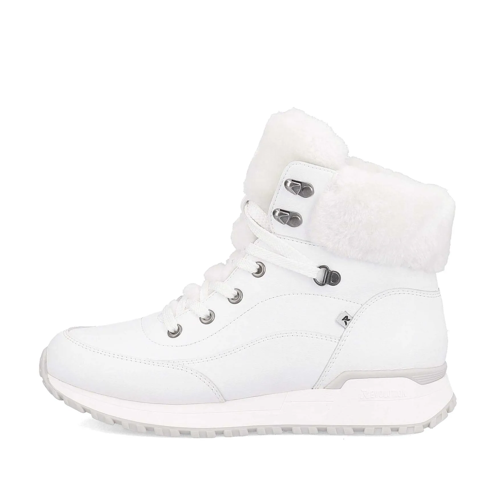 Rieker Women'S Corded Boots Crystal White