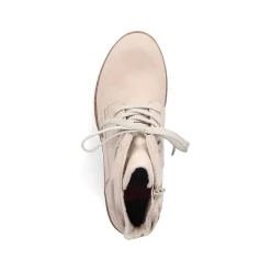 Rieker Women'S Corded Boots Light Beige