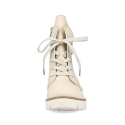Rieker Women'S Corded Boots Light Beige