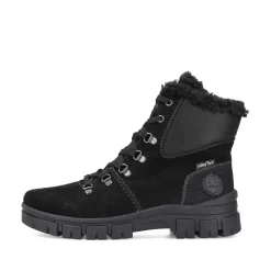 Rieker Women'S Corded Boots Night Black