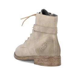Rieker Women'S Corded Boots Sand Beige