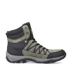Rieker Women'S Corded Boots Khaki Green