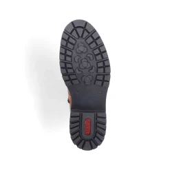 Rieker Women'S Corded Boots Copper Brown