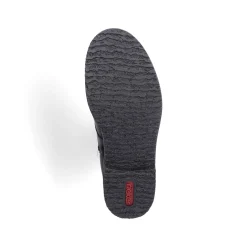 Rieker Women'S Corded Boots Deep Black