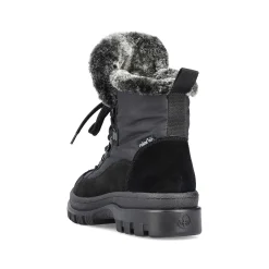 Rieker Women'S Corded Boots Night Black