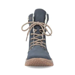 Rieker Women'S Corded Boots Royal Blue