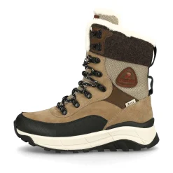Rieker Women'S Corded Boots Sand Beige
