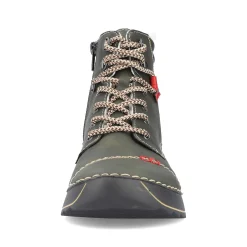 Rieker Women'S Corded Boots Gray Green