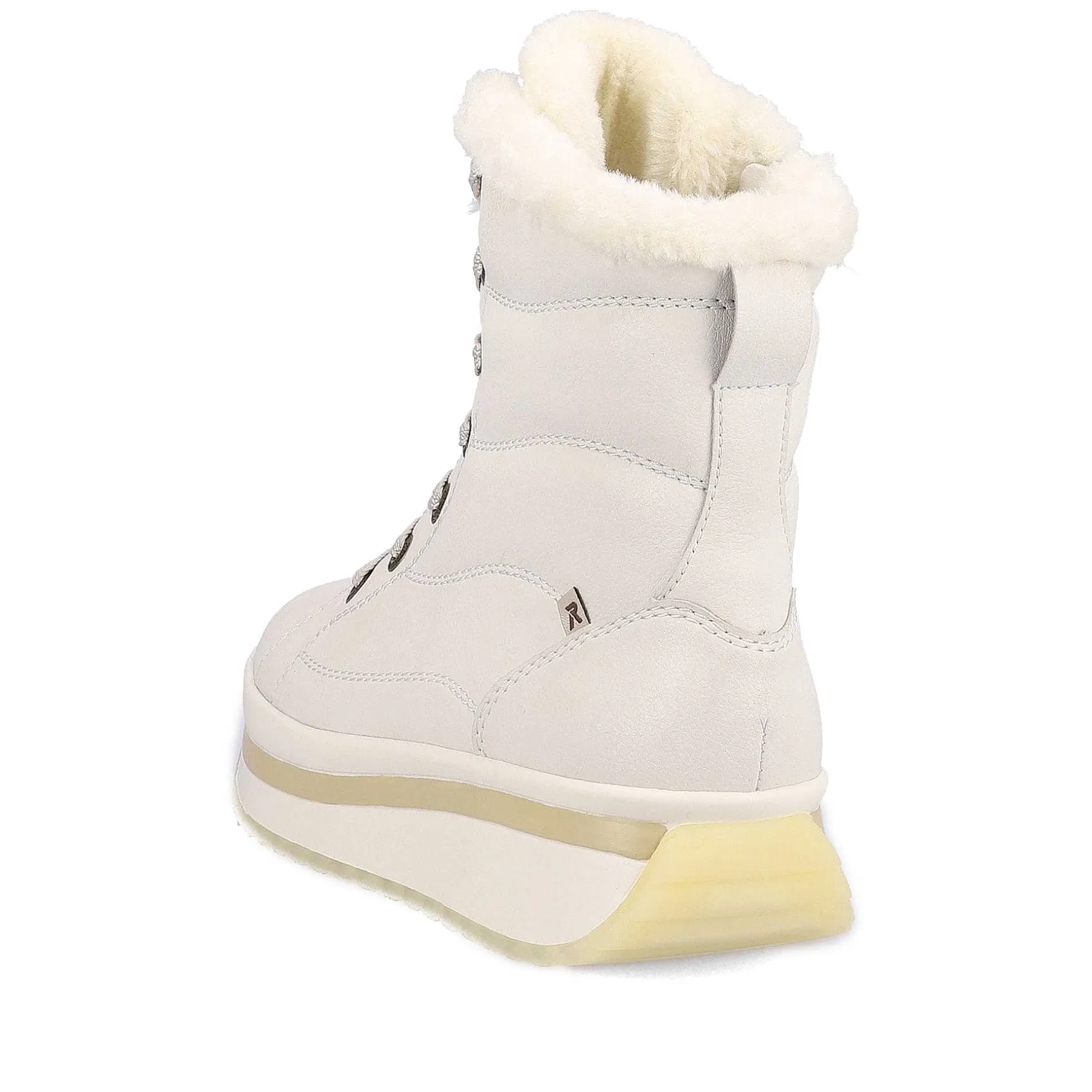 Rieker Women'S Corded Boots Frost White