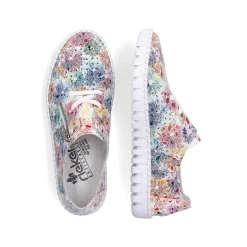 Rieker Women'S Floral Lace-Up Shoes