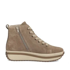 Rieker Women'S High Sneaker Hazel Wood