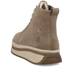 Rieker Women'S High Sneaker Hazel Wood