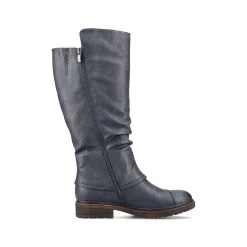 Rieker Women'S High-Shaft Boots Ocean Blue