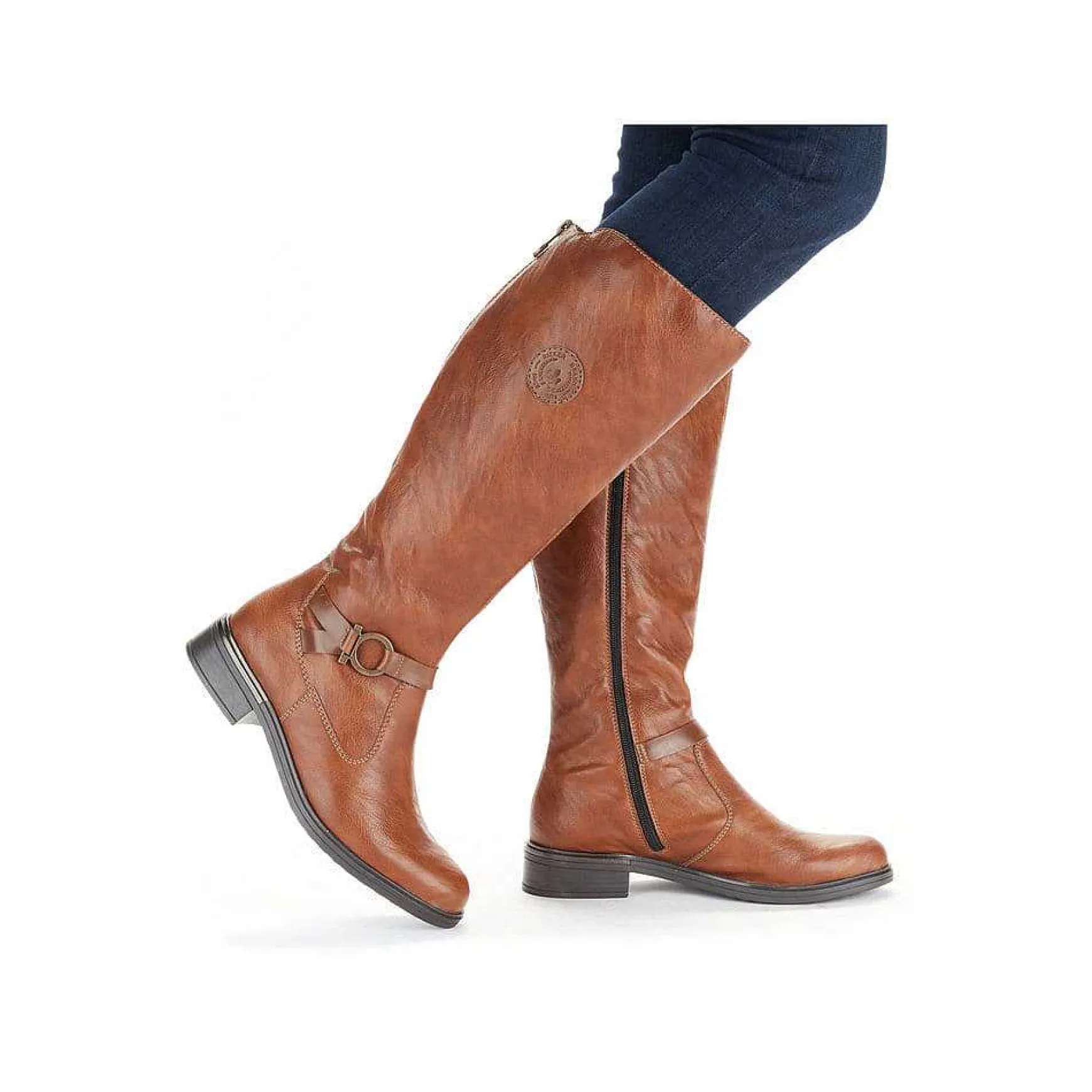 Rieker Women'S High-Shaft Boots Chestnut Brown