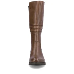 Rieker Women'S High-Shaft Boots Coffee Brown