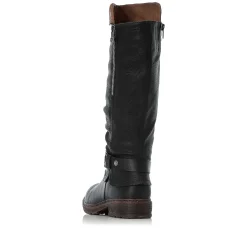 Rieker Women'S High-Shaft Boots Night Black