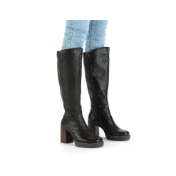 Rieker Women'S High-Shaft Boots Deep Black