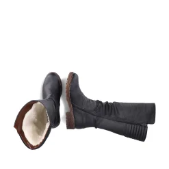 Rieker Women'S High-Shaft Boots Deep Black