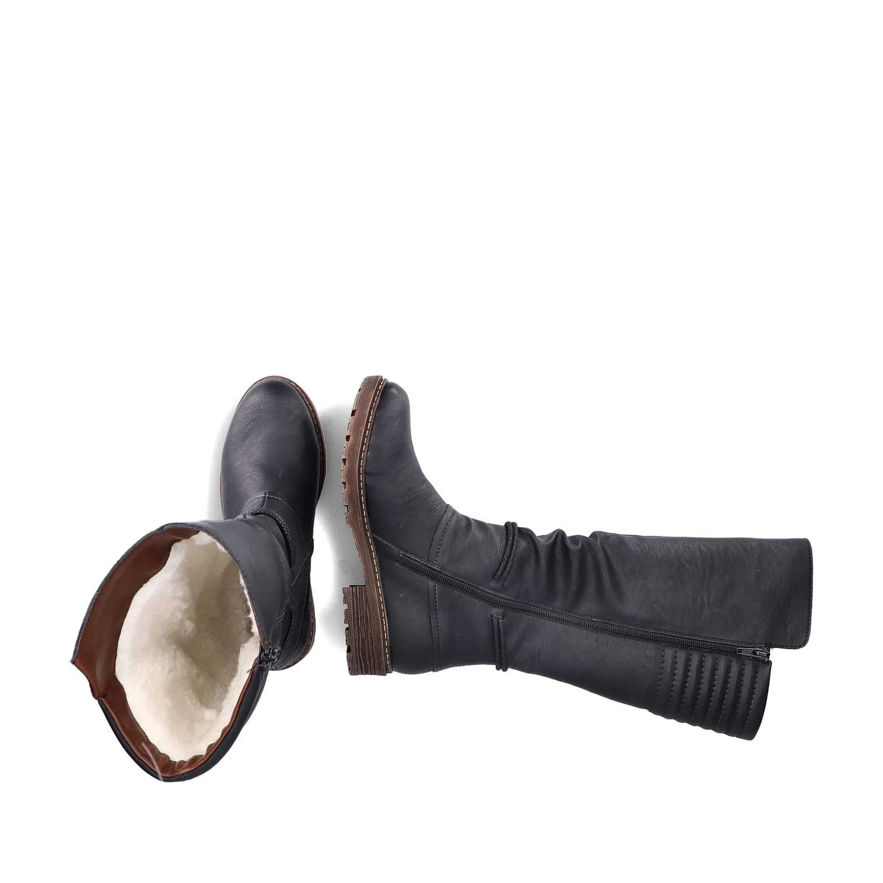 Rieker Women'S High-Shaft Boots Deep Black