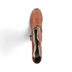 Rieker Women'S High-Shaft Boots Nougat Brown