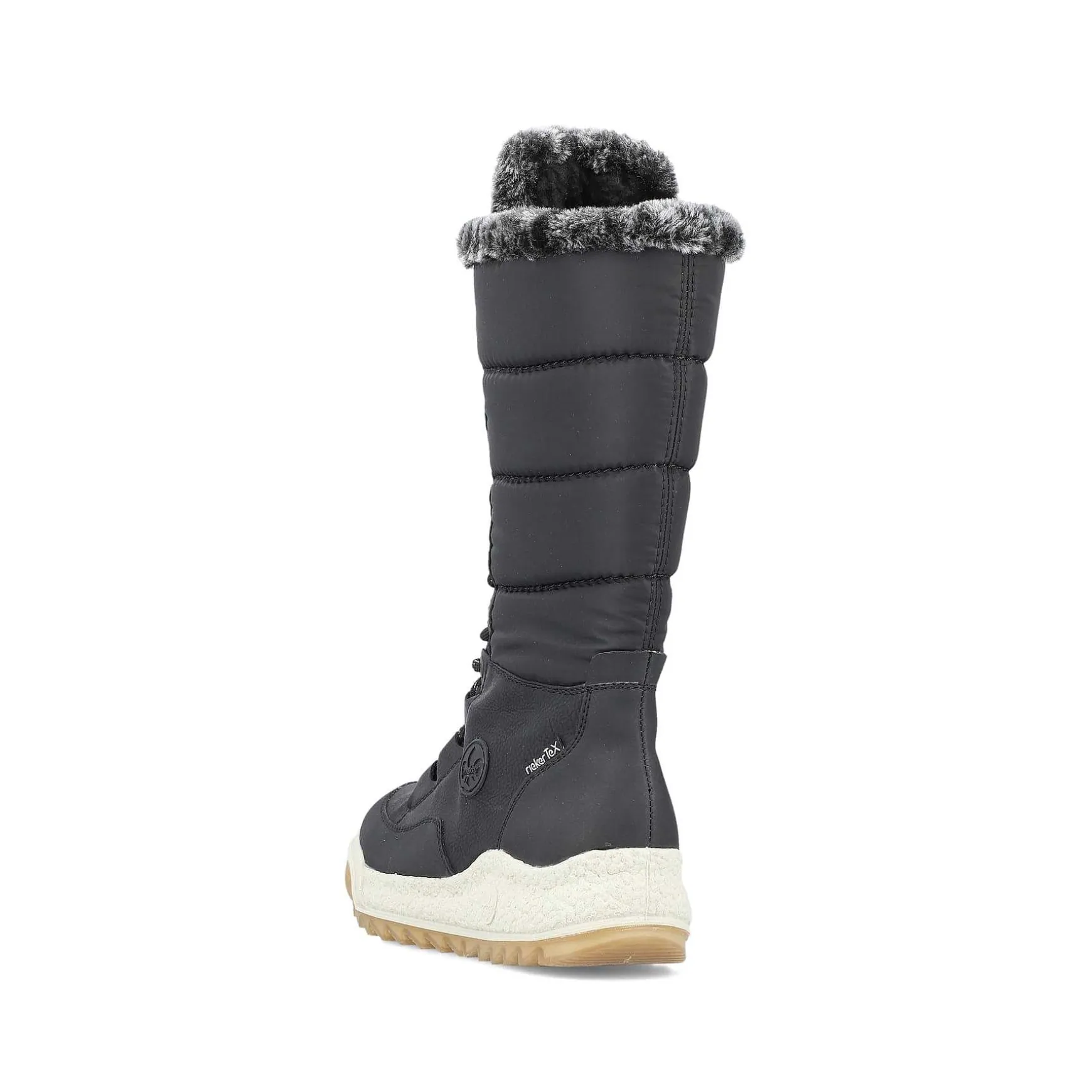 Rieker Women'S High-Shaft Boots Asphalt Black