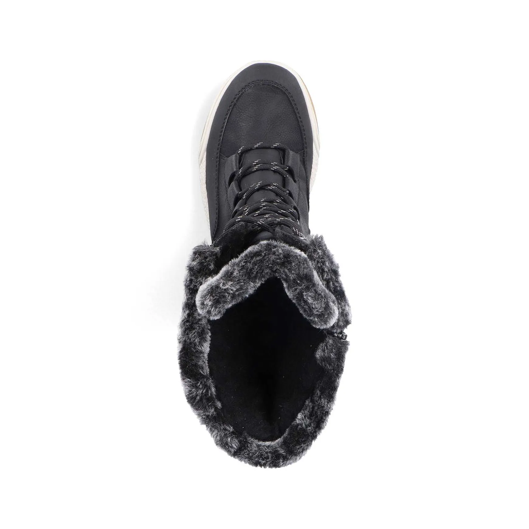 Rieker Women'S High-Shaft Boots Asphalt Black