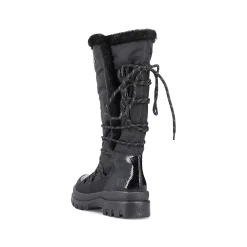 Rieker Women'S High-Shaft Boots Graphite Black