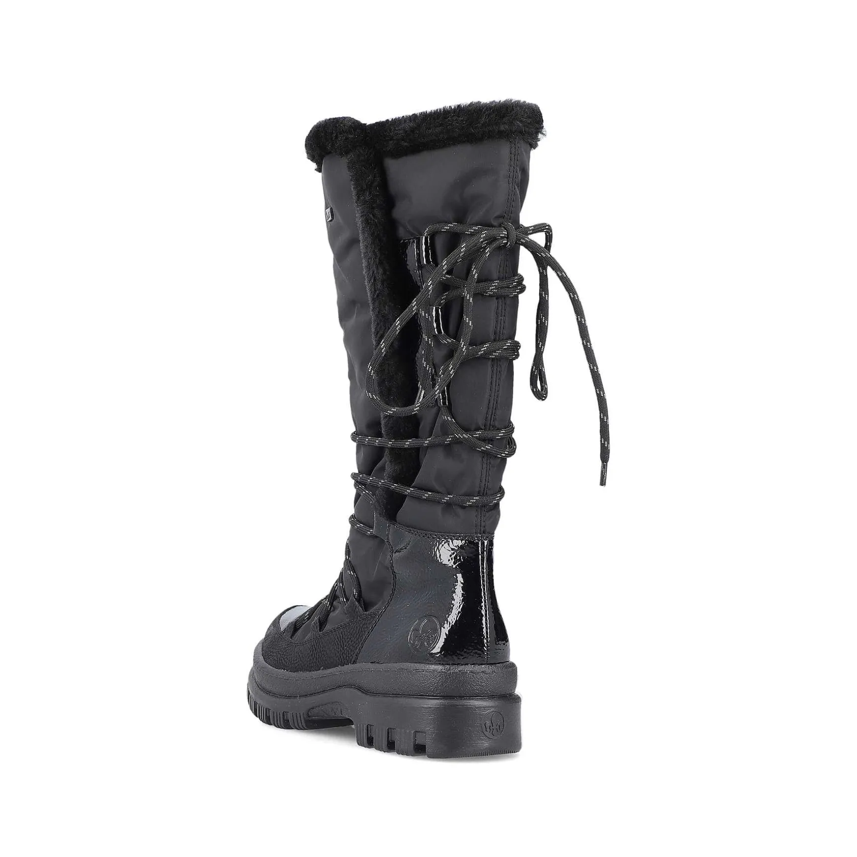 Rieker Women'S High-Shaft Boots Graphite Black