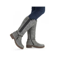 Rieker Women'S High-Shaft Boots Steel Gray