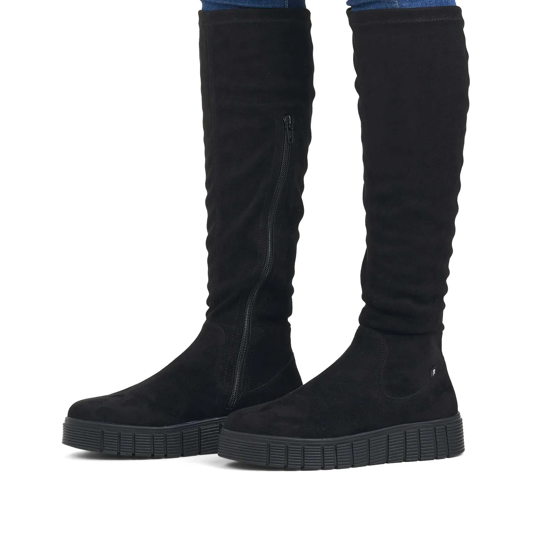 Rieker Women'S High-Shaft Boots Deep Black