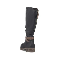Rieker Women'S High-Shaft Boots Deep Black