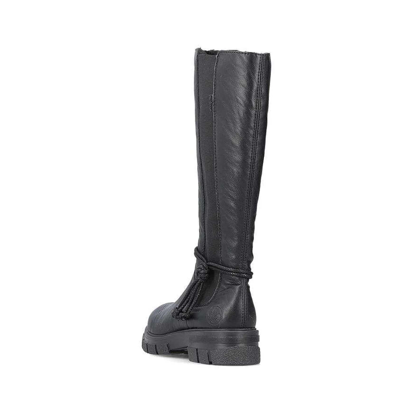 Rieker Women'S High-Shaft Boots, Glossy Black