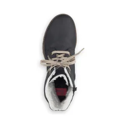 Rieker Women'S Laced Boots Ocean Blue