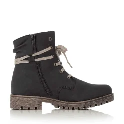 Rieker Women'S Laced Boots Ocean Blue